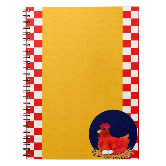 Caderno Espiral Frango do País (Frente)