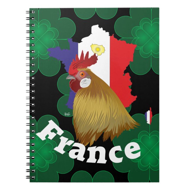 Caderno Espiral Frankreich - França Notizheft (Frente)