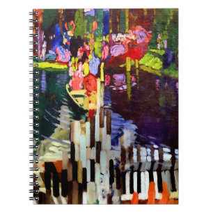 Caderno Espiral Frantisek Kupka Piano Keys Lake