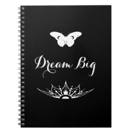 Caderno Espiral Frase Inspiradora Dream Big