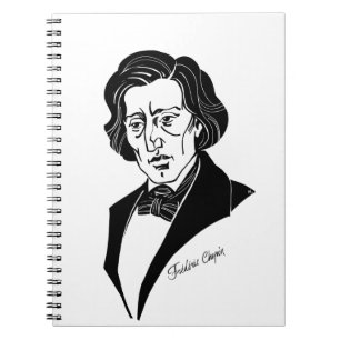 Caderno Espiral Frederic Chopin