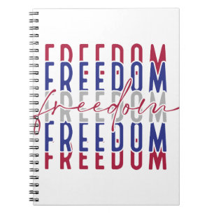 Caderno Espiral Freedom Kamala Harris