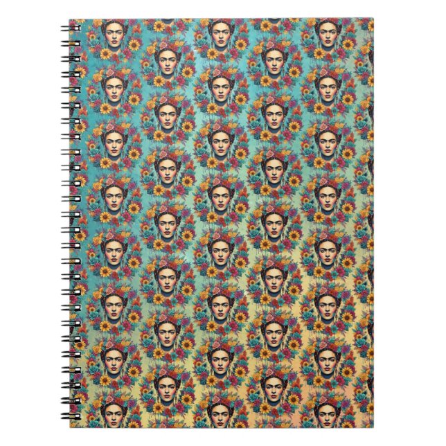 Caderno Espiral Frida Kahlo (Frente)