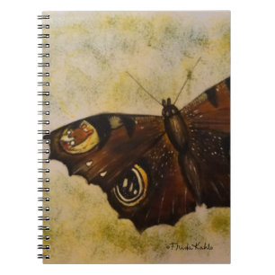Caderno Espiral Frida Kahlo pintou a borboleta