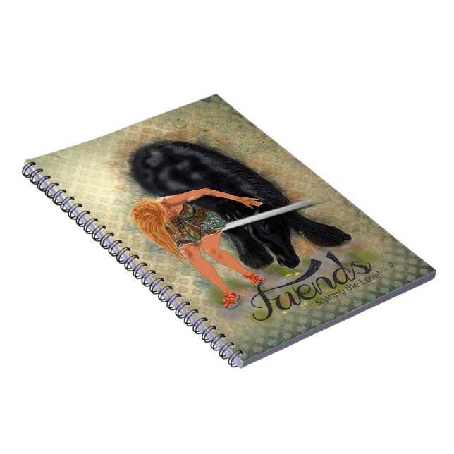 Caderno Espiral FRIENDS - Notebook (Lado Direito)