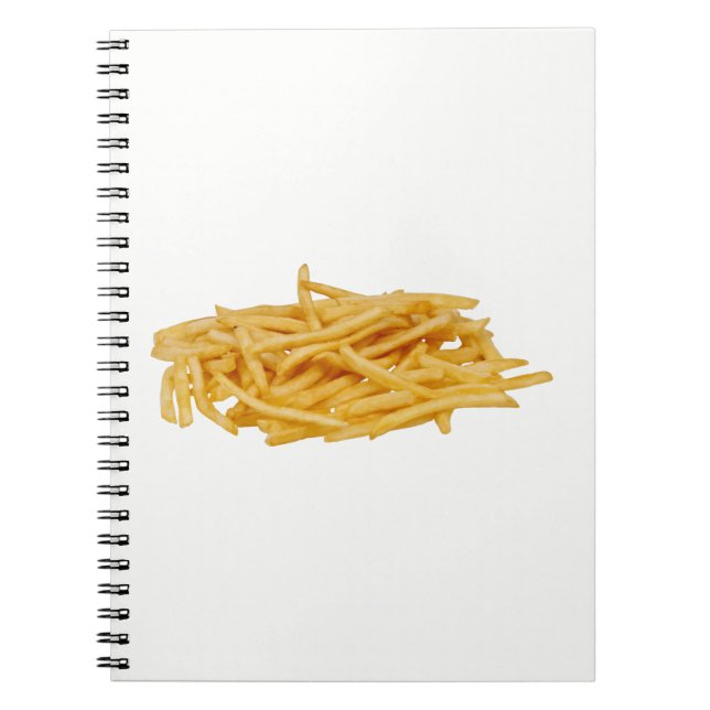 Caderno Espiral Fries franceses (Frente)