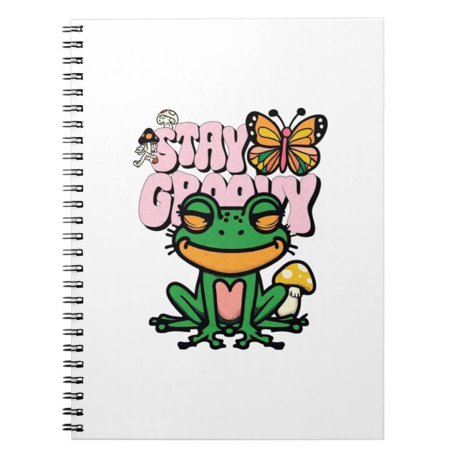 Caderno Espiral Frog  (Frente)
