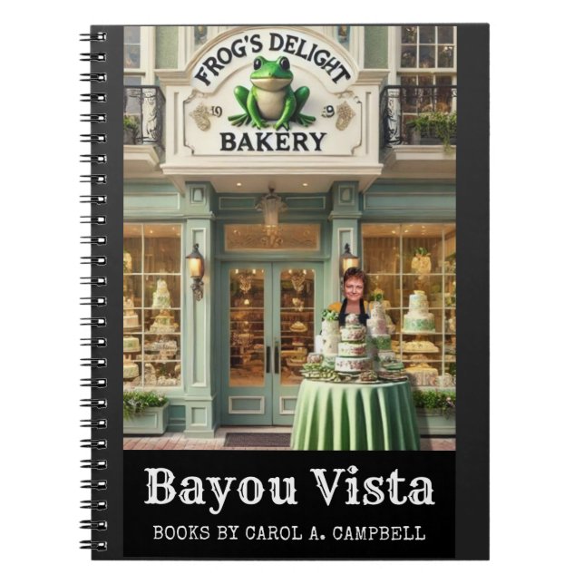 Caderno Espiral Frog’s Delight Bakery – Southern Psychos Collectio (Frente)