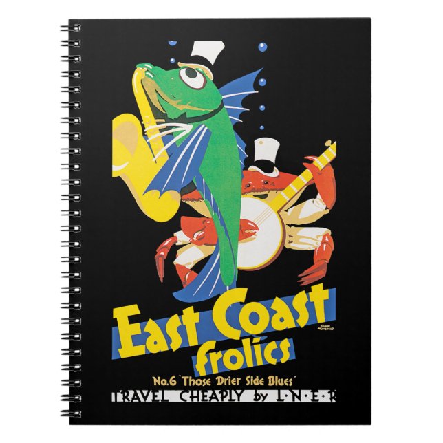 Caderno Espiral Frolices da Costa Leste (Frente)