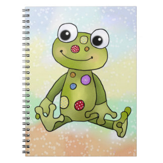 Caderno Espiral Frosch mit Punkten