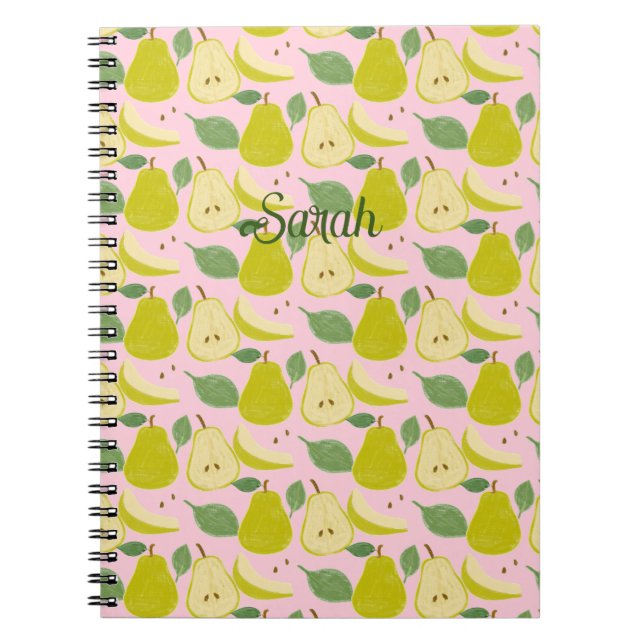 Caderno Espiral Fruta da pera (Frente)