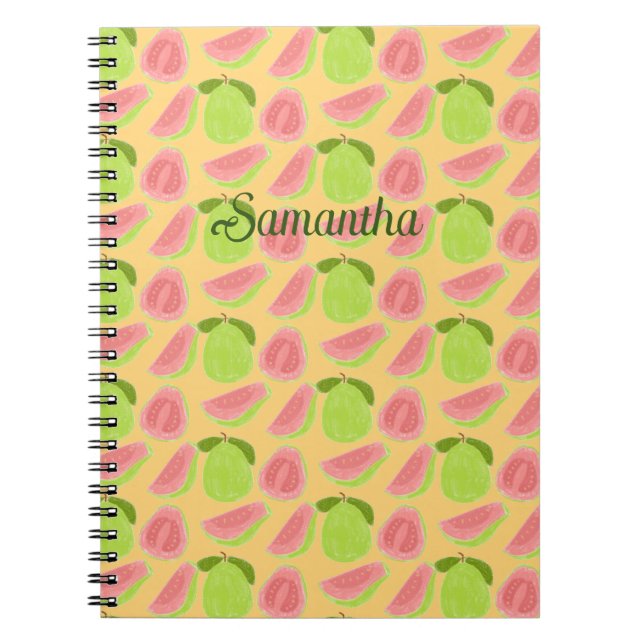 Caderno Espiral Fruta de goiaba (Frente)