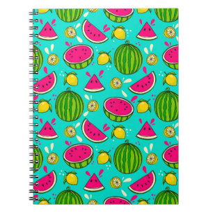 Caderno Espiral Fruta de Verão