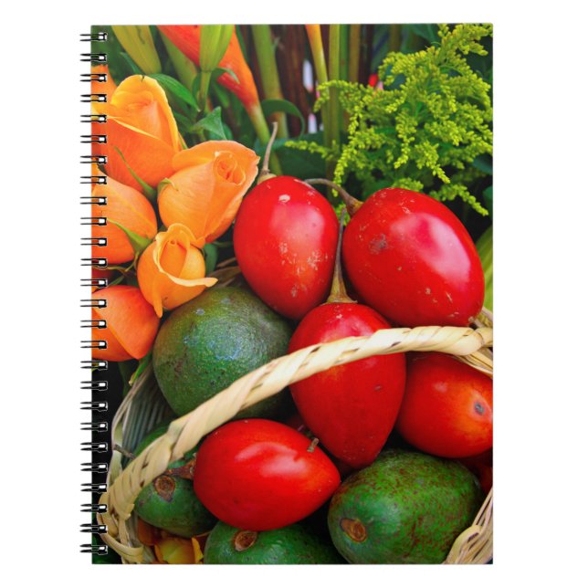 Caderno Espiral Fruta tropical (Frente)