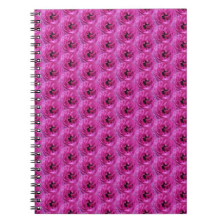 Caderno Espiral Fuchsia Ranunculus - Design Floral Moderna