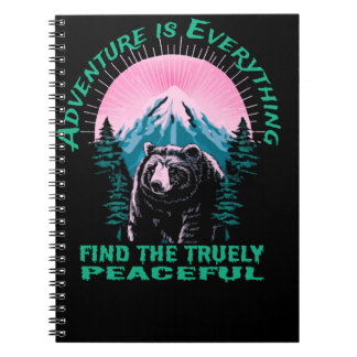 Caderno Espiral Fumaça o Urso, Aventura o Tempo