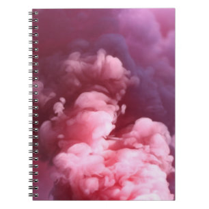 Caderno Espiral Fumo rosa