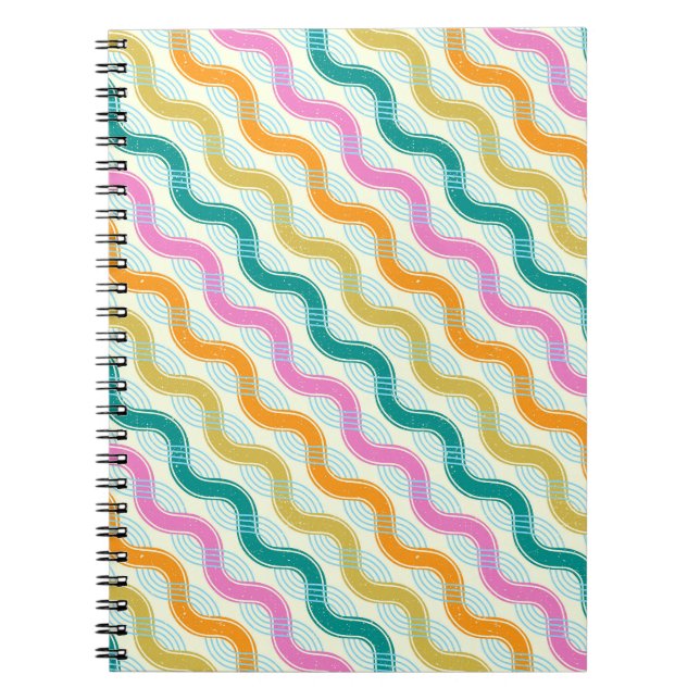 Caderno Espiral Fun birthday party  (Frente)