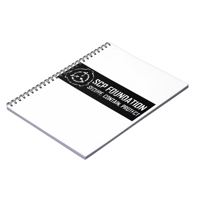 Caderno Espiral SCP Foundation notepad: symple-W[SCP Foundation
