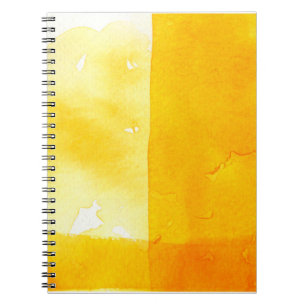 Caderno Espiral fundo aquarela do excelente - tintas aquarelas em