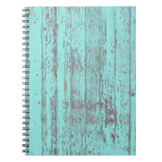 Caderno Espiral Fundo aquoso de madeira de textura