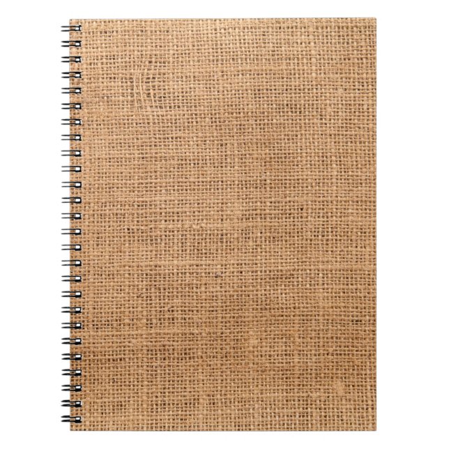 Caderno Espiral Fundo da braçadeira do tecido de textura (Frente)