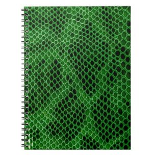 Caderno Espiral fundo de cobra