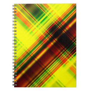 Caderno Espiral fundo de estrutura geométrica de abstrato de arte