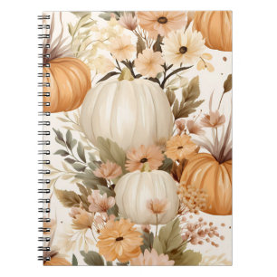Caderno Espiral Fundo de outono
