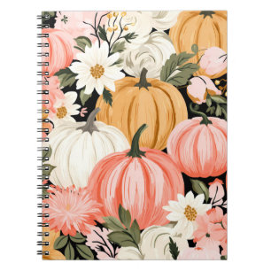Caderno Espiral Fundo de outono