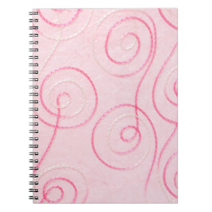 Caderno Espiral fundo de papel de parede abstrato, envelhecido, an