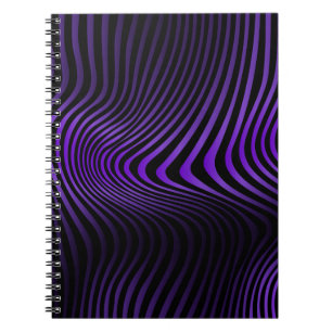 Caderno Espiral fundo de textura abstrato marble com linha brilhan