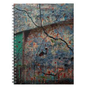 Caderno Espiral fundo do abstrato multicolor grunge com resumo