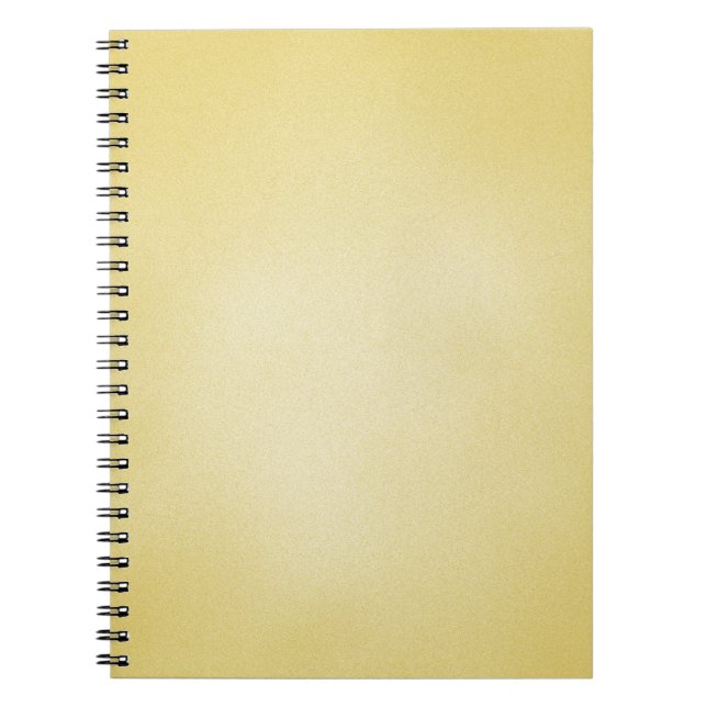 Caderno Espiral Fundo do bege granulado retrô (Frente)