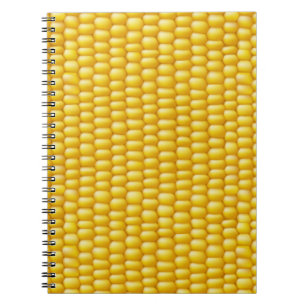 Caderno Espiral Fundo do Cob do Corn