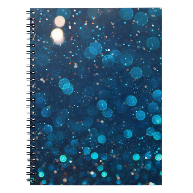 Caderno Espiral Fundo do feixe de iluminação (Frente)