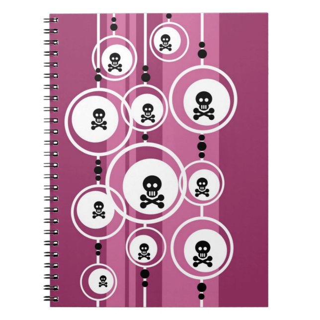 Caderno Espiral Fundo do Grunge (Frente)