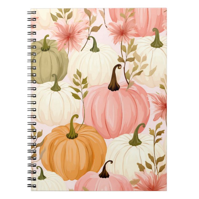 Caderno Espiral Fundos de Outono (Frente)