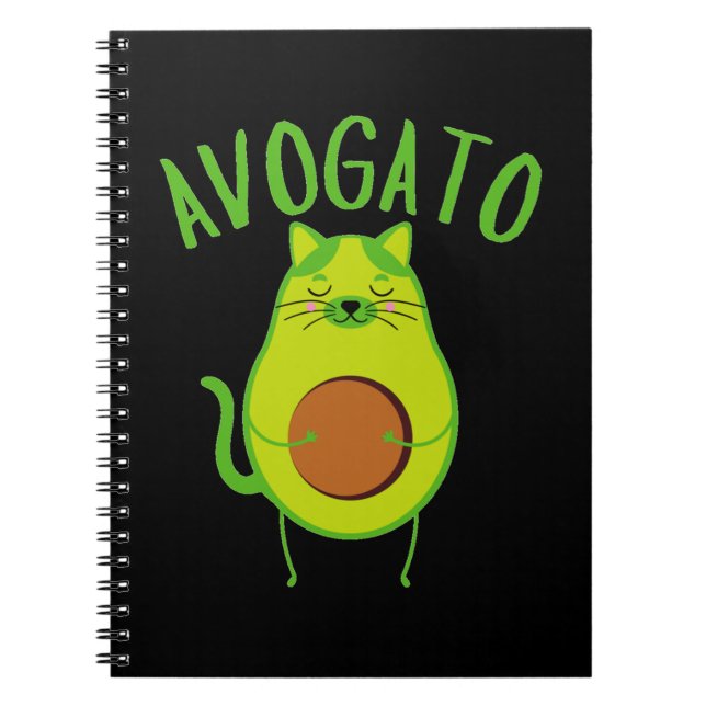 Caderno Espiral Funny Avogato (Frente)