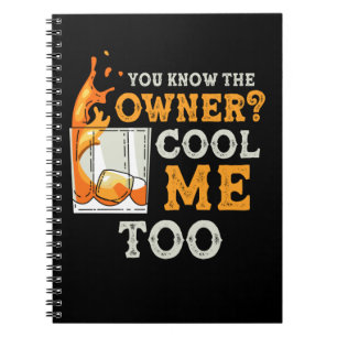 Caderno Espiral Funny Bartender and Barkeeper Joke Mixologist