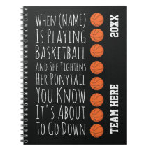 Funny Basketball Girls Team Players Gifts For Her