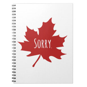 Caderno Espiral Funny Canadense