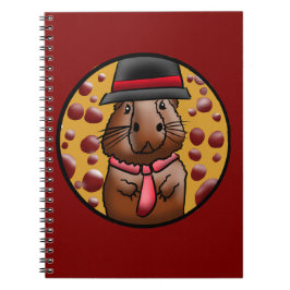 Caderno Espiral Funny Capybara