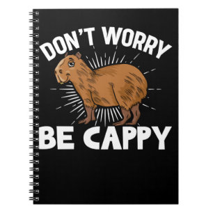 Caderno Espiral Funny Capybara Owner Capybara Pet