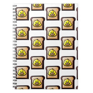 Caderno Espiral funny duck