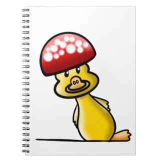 Caderno Espiral funny duck
