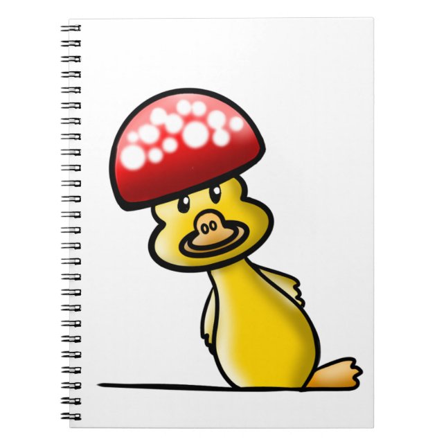 Caderno Espiral funny duck (Frente)