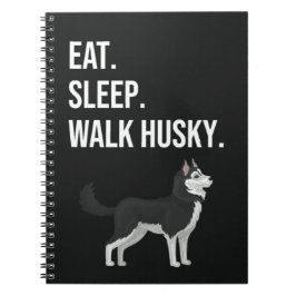 Caderno Espiral Funny Husky Mom Gifts Siberian Dog Dad Lover Pet