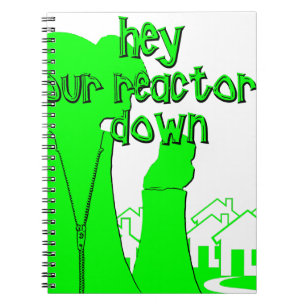 Caderno Espiral Funny Nuclear
