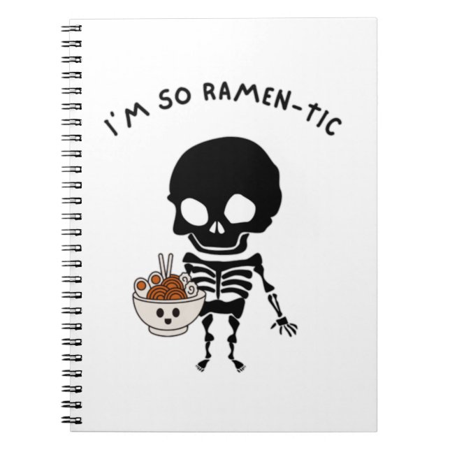 Caderno Espiral Funny Ramen (Frente)